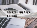龙御天下（探寻龙御天下的秘密）