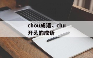 chou成语，chu开头的成语