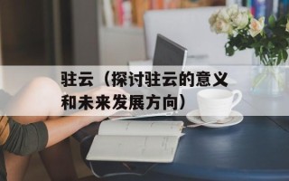 驻云（探讨驻云的意义和未来发展方向）