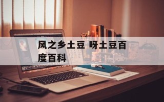 风之乡土豆 呀土豆百度百科