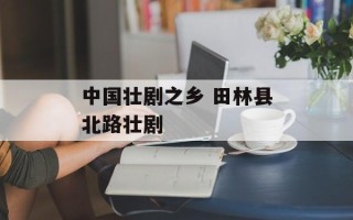 中国壮剧之乡 田林县北路壮剧