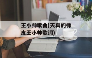 王小帅歌曲(天真的橡皮王小帅歌词)