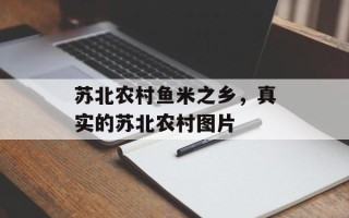 苏北农村鱼米之乡，真实的苏北农村图片
