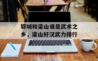 郓城和梁山谁是武术之乡，梁山好汉武力排行