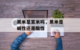 黑米是紫米吗，黑米是碱性还是酸性