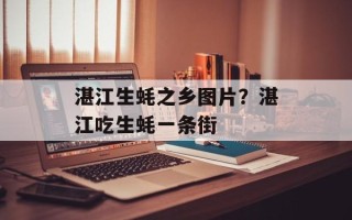 湛江生蚝之乡图片？湛江吃生蚝一条街