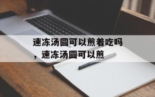 速冻汤圆可以煎着吃吗，速冻汤圆可以煎