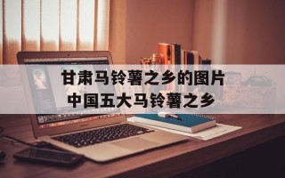 甘肃马铃薯之乡的图片 中国五大马铃薯之乡