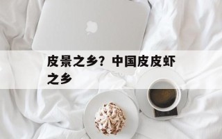 皮景之乡？中国皮皮虾之乡