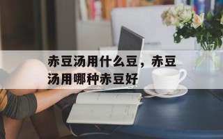 赤豆汤用什么豆，赤豆汤用哪种赤豆好