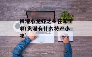 贵港小龙虾之乡在哪里啊(贵港有什么特产小吃)