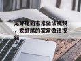 龙虾尾的家常做法视频，龙虾尾的家常做法视频