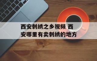 西安刺绣之乡视频 西安哪里有卖刺绣的地方