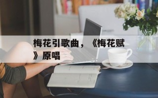 梅花引歌曲，《梅花赋》原唱