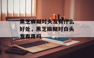 黑芝麻糊对头发有什么好处，黑芝麻糊对白头发有用吗