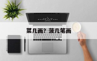 菜几画？菠几笔画