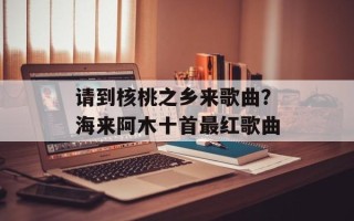 请到核桃之乡来歌曲？海来阿木十首最红歌曲