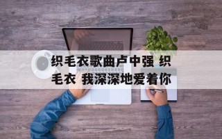 织毛衣歌曲卢中强 织毛衣 我深深地爱着你