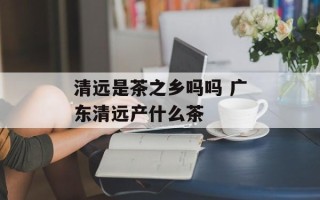 清远是茶之乡吗吗 广东清远产什么茶
