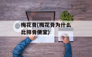 梅花骨(梅花骨为什么比排骨便宜)
