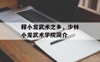 释小龙武术之乡，少林小龙武术学院简介