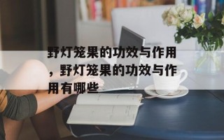 野灯笼果的功效与作用，野灯笼果的功效与作用有哪些