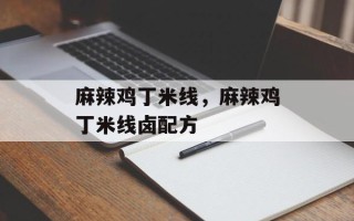 麻辣鸡丁米线，麻辣鸡丁米线卤配方