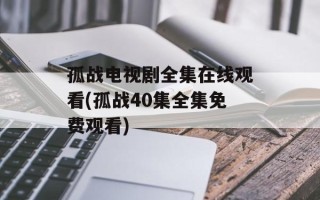 孤战电视剧全集在线观看(孤战40集全集免费观看)
