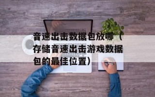 音速出击数据包放哪（存储音速出击游戏数据包的最佳位置）