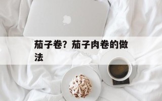 茄子卷？茄子肉卷的做法