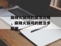 麻辣火锅鸡的做法川味，麻辣火锅鸡的做法步骤图