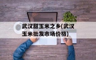 武汉甜玉米之乡(武汉玉米批发市场价格)