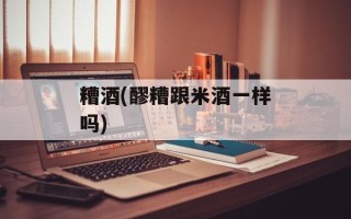糟酒(醪糟跟米酒一样吗)