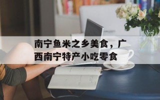 南宁鱼米之乡美食，广西南宁特产小吃零食