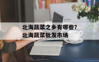 北海蔬菜之乡有哪些？北海蔬菜批发市场