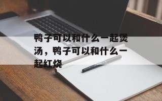 鸭子可以和什么一起煲汤，鸭子可以和什么一起红烧