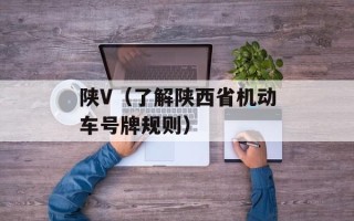 陕V（了解陕西省机动车号牌规则）