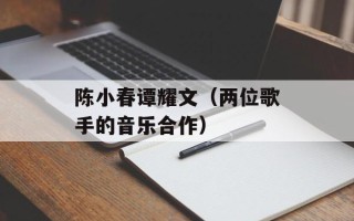 陈小春谭耀文（两位歌手的音乐合作）