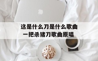 这是什么刀是什么歌曲 一把杀猪刀歌曲原唱