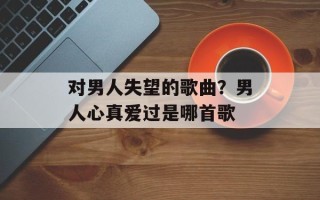 对男人失望的歌曲？男人心真爱过是哪首歌