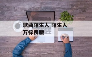 歌曲陌生人 陌生人 万梓良版