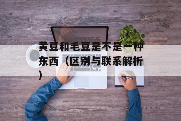 黄豆和毛豆是不是一种东西（区别与联系解析）-第1张图片-
