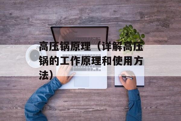 高压锅原理（详解高压锅的工作原理和使用方法）-第1张图片-