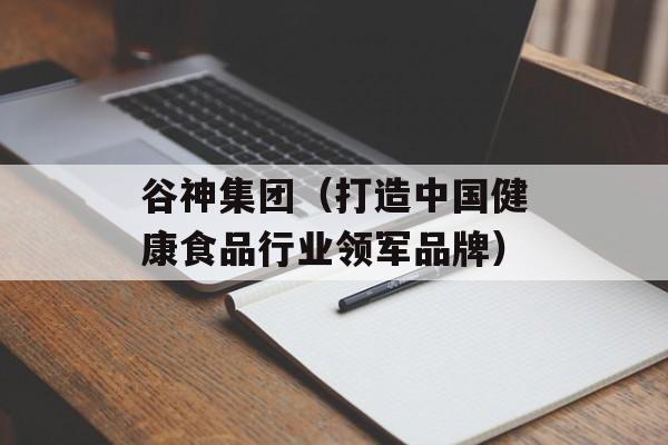 谷神集团（打造中国健康食品行业领军品牌）-第1张图片-