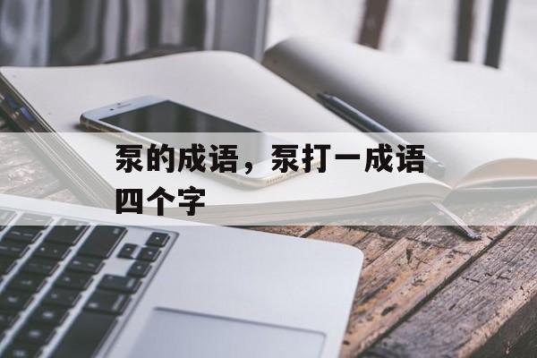 泵的成语，泵打一成语四个字-第1张图片-