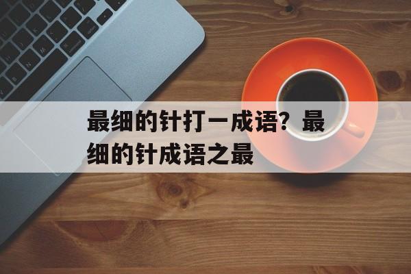 最细的针打一成语？最细的针成语之最-第1张图片-