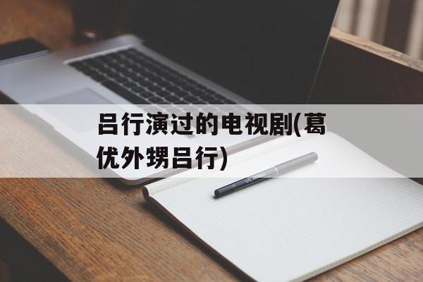 吕行演过的电视剧(葛优外甥吕行)-第1张图片-