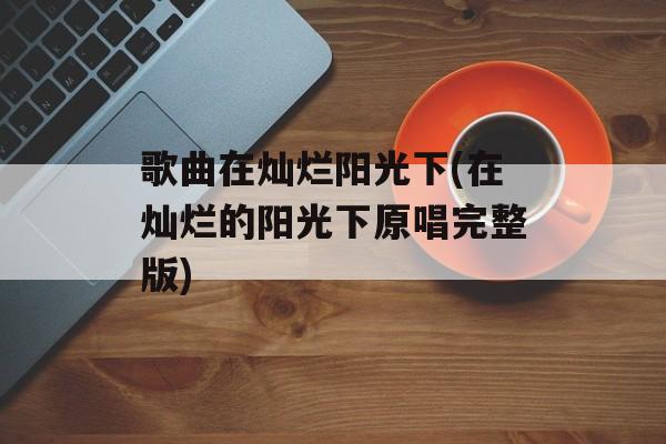 歌曲在灿烂阳光下(在灿烂的阳光下原唱完整版)-第1张图片-