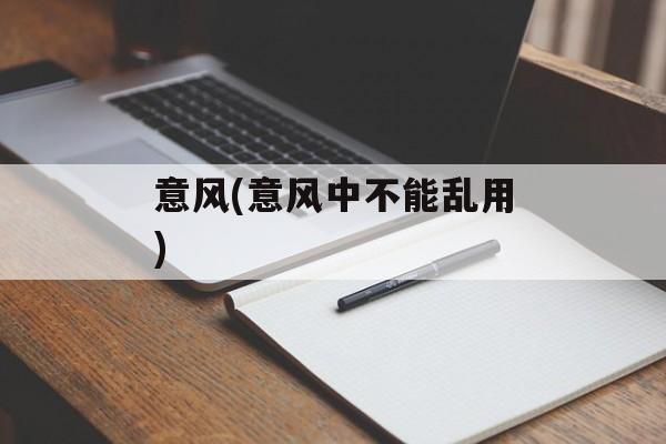 意风(意风中不能乱用)-第1张图片-
