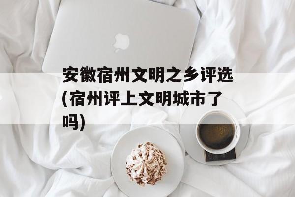 安徽宿州文明之乡评选(宿州评上文明城市了吗)-第1张图片-